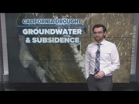 California Drought: Melting snowpack, the statewide greenup, and subsidence on the water supply