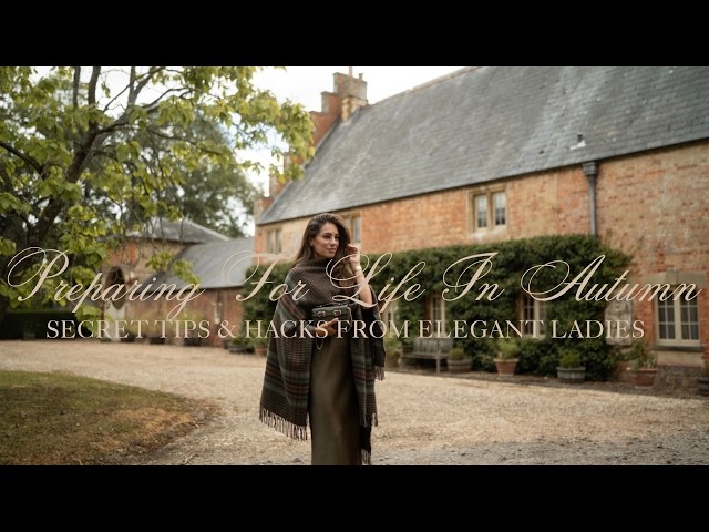 Secrets, Tips & Hacks To Preparing An Elegant Life In Autumn & A Handbag Haul | Lydia Millen