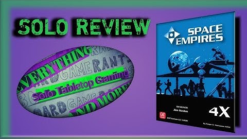 Space Empires 4X:  Solo Review