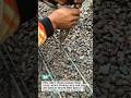 Manual Rebar Tying with Pliers #Construction #Rebar #Concrete