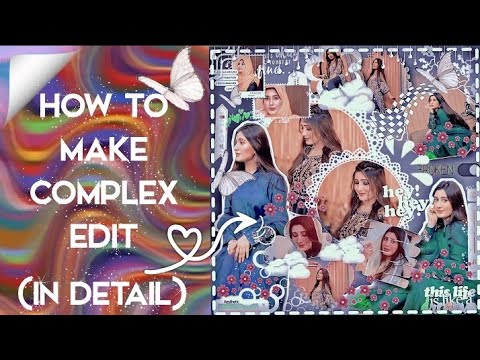 How to make complex edit | picsart editing tutorial | pakeeza's ...