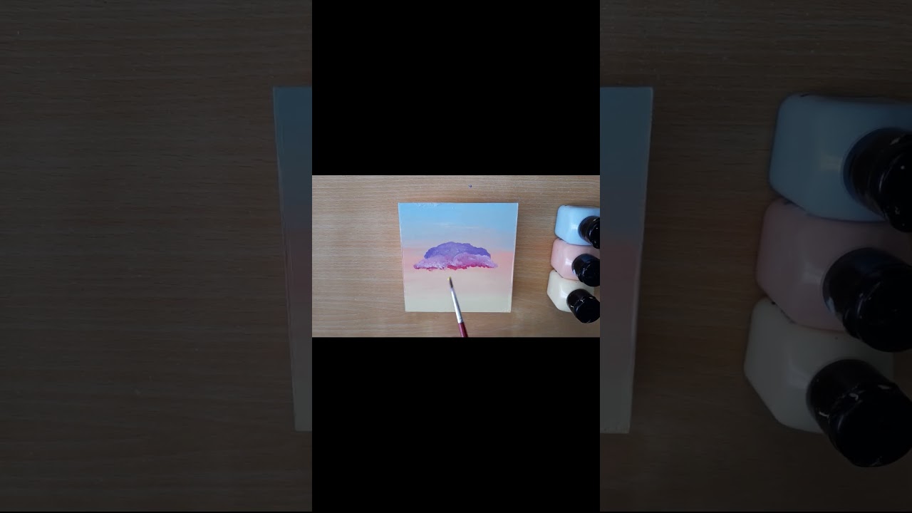 Pastel Tonlar-Pastel Tones/Akrilik Çizim#41-Acrylic Drawing#41                        