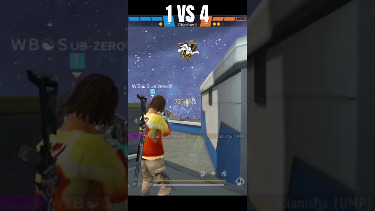 1 VS 4 CLUTCH FROM SUB GAMER 77 ||