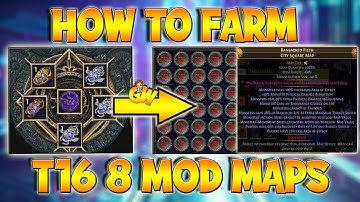 HOW TO FARM 8+ MOD CORRUPTED MAPS + Regex Rolling | Path Of Exile 3.25 Settlers Of Kalguur
