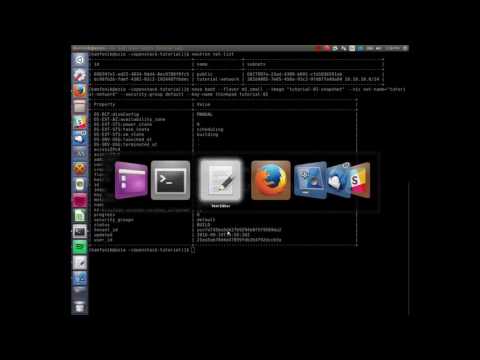 MOC OpenStack Tutorial 08 - Launch Instances on the Command Line