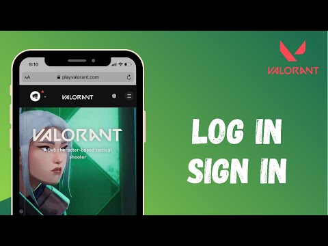 How to Login to your Valorant Account || Riot Games 2021