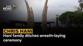 Hani family ditches wreath-laying ceremony