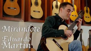 Mirándote on a Ryer Double-Top Guitar