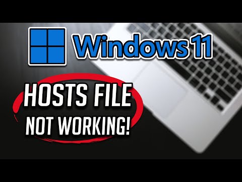 Hosts File Not