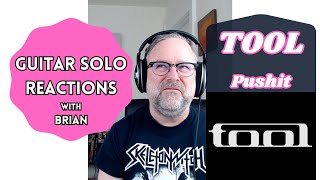 GUITAR SOLO REACTIONS ~ TOOL ~ Pushit #tool