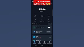 INSTANT WITHDRAWAL Telegram Bot 🔥 Unlimited USDT Earn | Free TON Coin 2 TON Withdraw Proof | #crypto