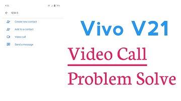 Vivo V21 Video Calling Not Working Problem Solve