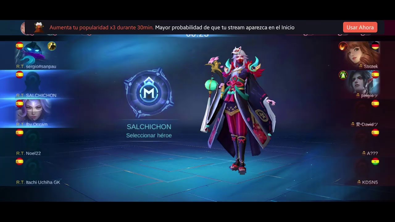 LIGA ESPAÑA MLBB T6 : 2° DIVISIÓN: REINO TEMPLARIO VS XFORCE 12 (7° jornada)