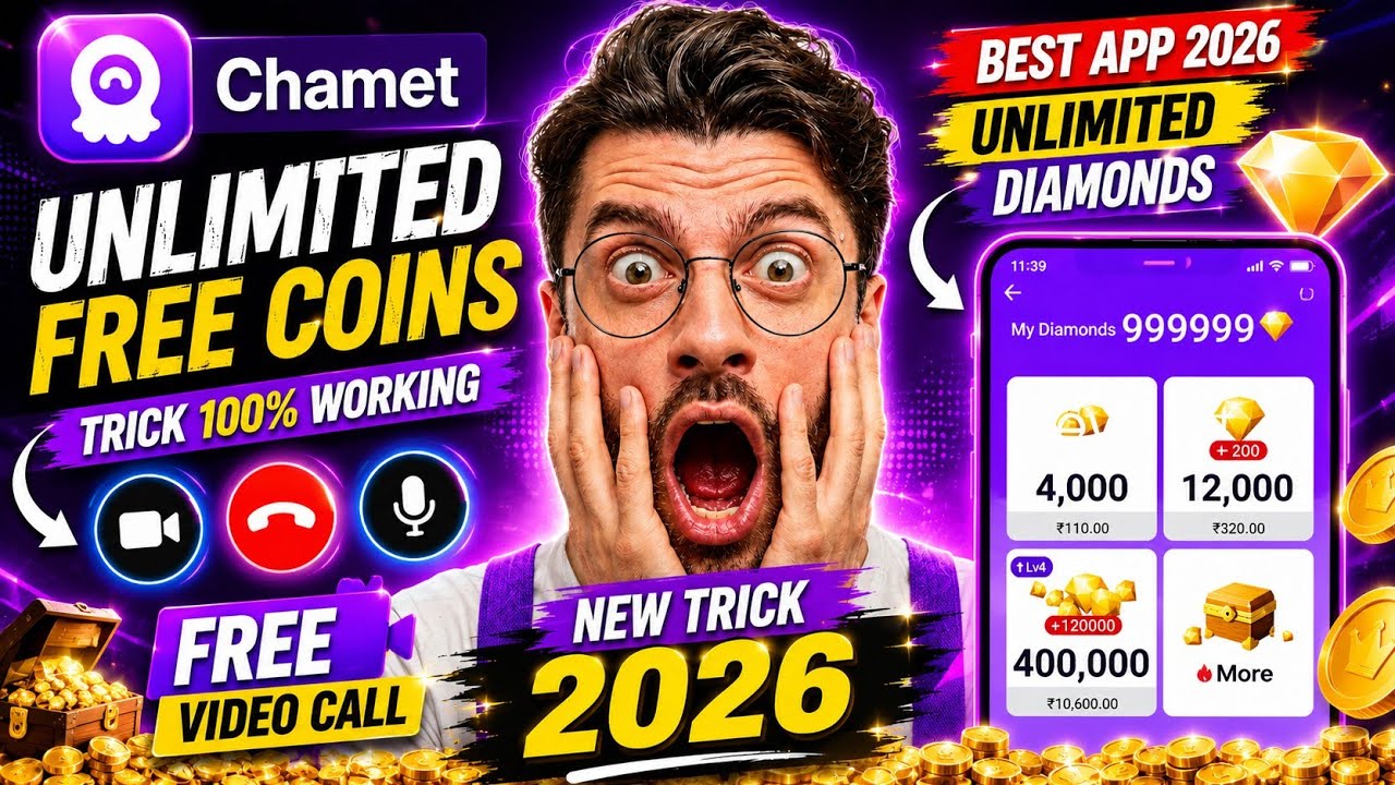 chamet app mod apk🤑chamet free diamonds hack🤑how to hack chamet