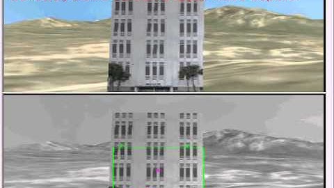 optic flow collision avoidance sim