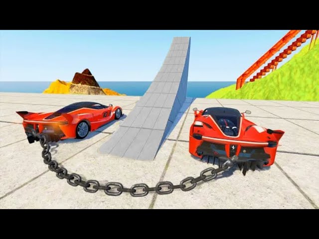 Satisfying Car Crashes Compilation Beamng Drive (Car Shredding Experiment)  