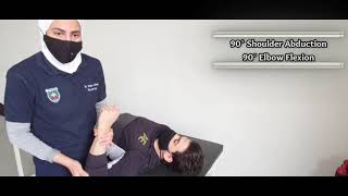 Manual Resistance- Shoulder Horizontal abduction and adduction