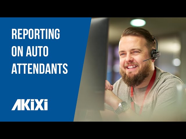 Reporting on Auto Attendants in Akixi