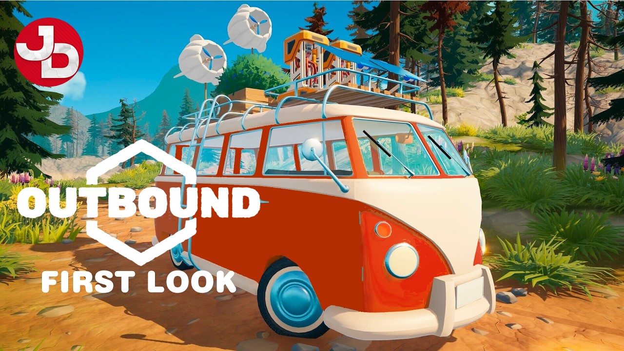 I BUILT A HOUSE ON MY CAMPER! Outbound pc gameplay