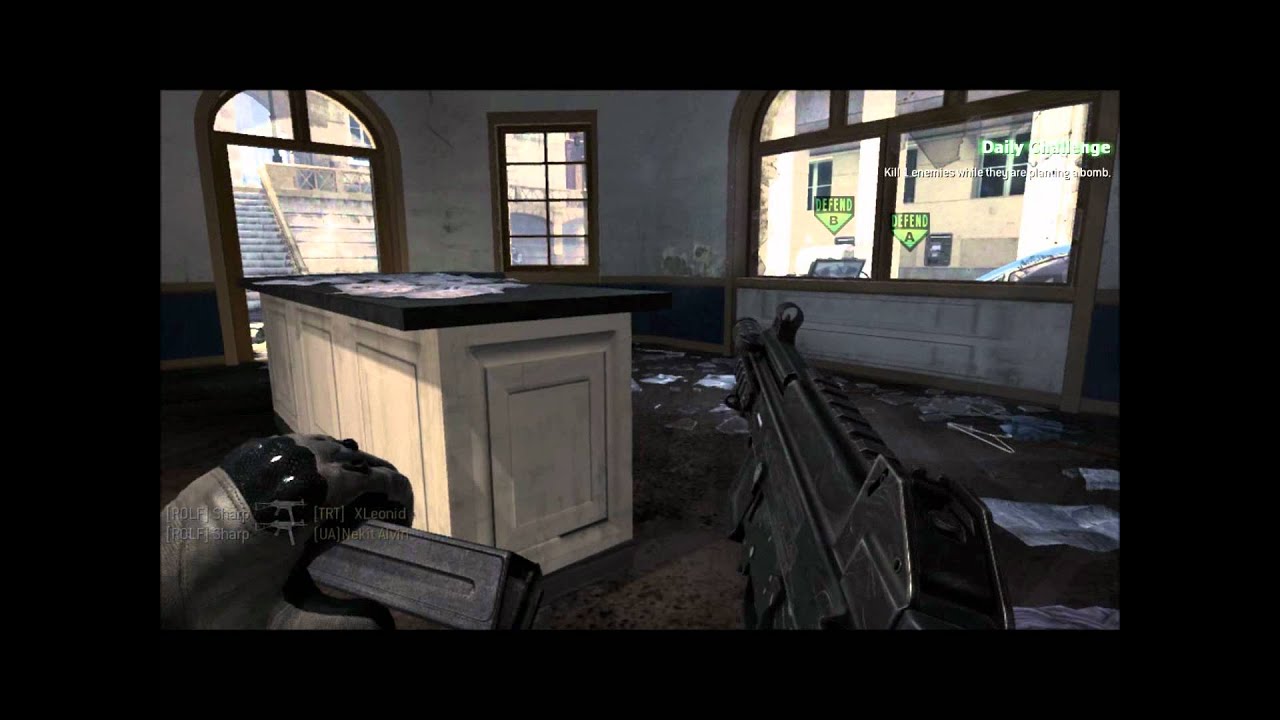 MW3: Epic SnD 1v6 round win!