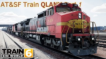 AT&SF Train QLANY Part 1 - Cajon Pass - C40-8W - Train Sim World 6