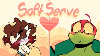 Soft Serve - animation meme✨🌺 (rottmnt oc x canon) screenshot 5