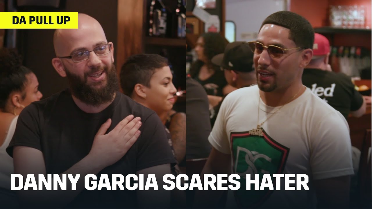 Boxer Danny Garcia Pulls Up On Hater, Scares Him Senseless