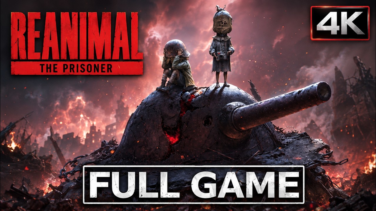 REANIMAL THE PRISONER DLC Full Gameplay Walkthrough / No Commentary【FULL GAME】4K Ultra HD