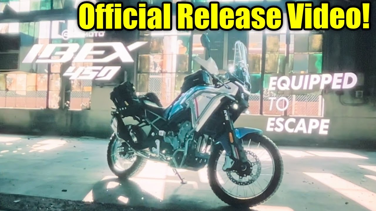 Official 2025 CFMoto Ibex 450 Release video from the Dealer Meeting ...