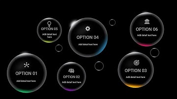 Animated Bubble Slide in PowerPoint