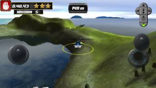 3D Helicopter Parking Simulator replay: 3197 points on Civilian Mission 5! screenshot 5