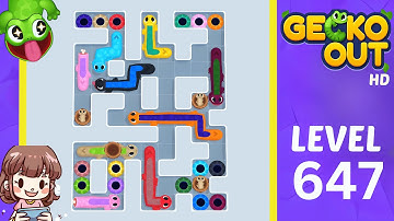 Gecko Out Level 647 Solution Walkthrough