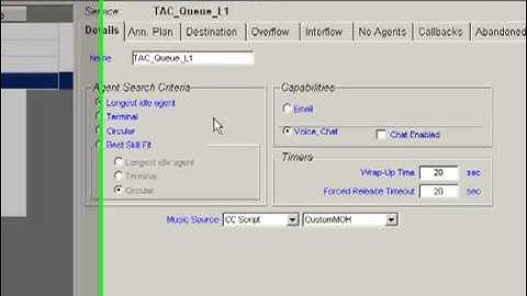 ShoreTel ECC Contact Center Abandoned Call configuration