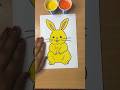 Sand Art Painting ✨ Cute Rabbit | ASMR #shorts #relaxing