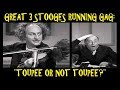 Great 3 Stooges Running Gag: "Toupee Or Not Toupee?"