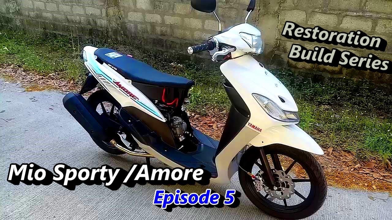 Mio Sporty RestorationBuild Series Episode 5 YouTube