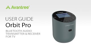 Orbit Pro Video Guide - New Bluetooth Audio Transmitter Receiver For Tv