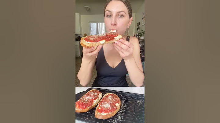 The Famous Hailey Bieber Pizza Toast tiktok lovelydelites