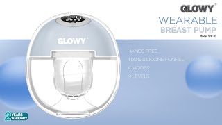 Glowy Wearable Breast Pump Model WP-01