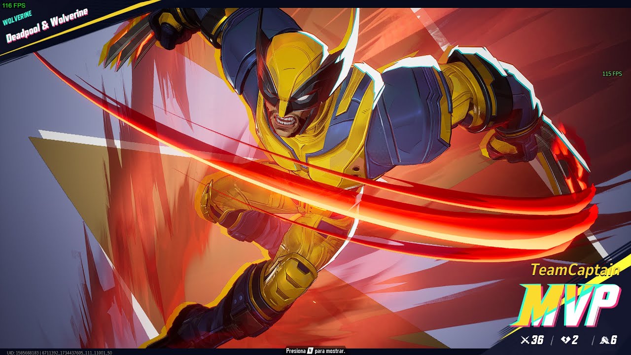 Top Rank 1 Teamcaptain 36kills!! ace | Wolverine | Marvel rivals - YouTube