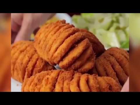 Hasselback Fried Chicken 