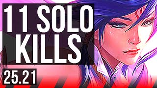 FIORA vs SETT (TOP) | 17/0/8, 11 solo kills, Legendary | EUW Diamond | 25.21