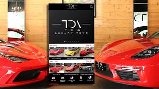 TDA Luxury Toys App Tutorial screenshot 1