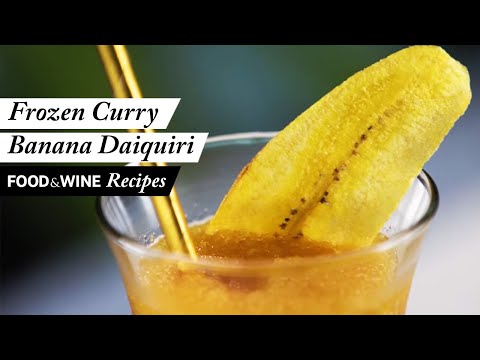 Frozen Curry-Banana Daiquiri | Recipe | Food & Wine