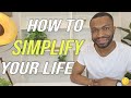 How To SIMPLIFY YOUR LIFE & Live MINIMALLY: 10 Tips 📄
