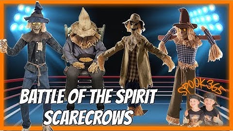 Battle Of The Spirit  Halloween Scarecrows | Best Spirit Halloween 2022