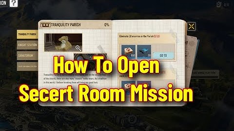 How to Open Secert Room Mission CODM KRAI Map|Call of Duty Mobile|Mr.RDR Gaming
