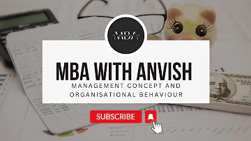 Principles of management | MBA With Anvish | English/Hindi | #onlinemba