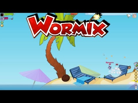 Видео: игра "wormix" глазами новичка