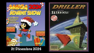 Commodore Amiga Advent Show 2024 #21 - Driller (Incentive 1988)
